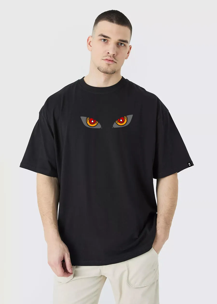 Rengoku Men Oversized Printed T-Shirt