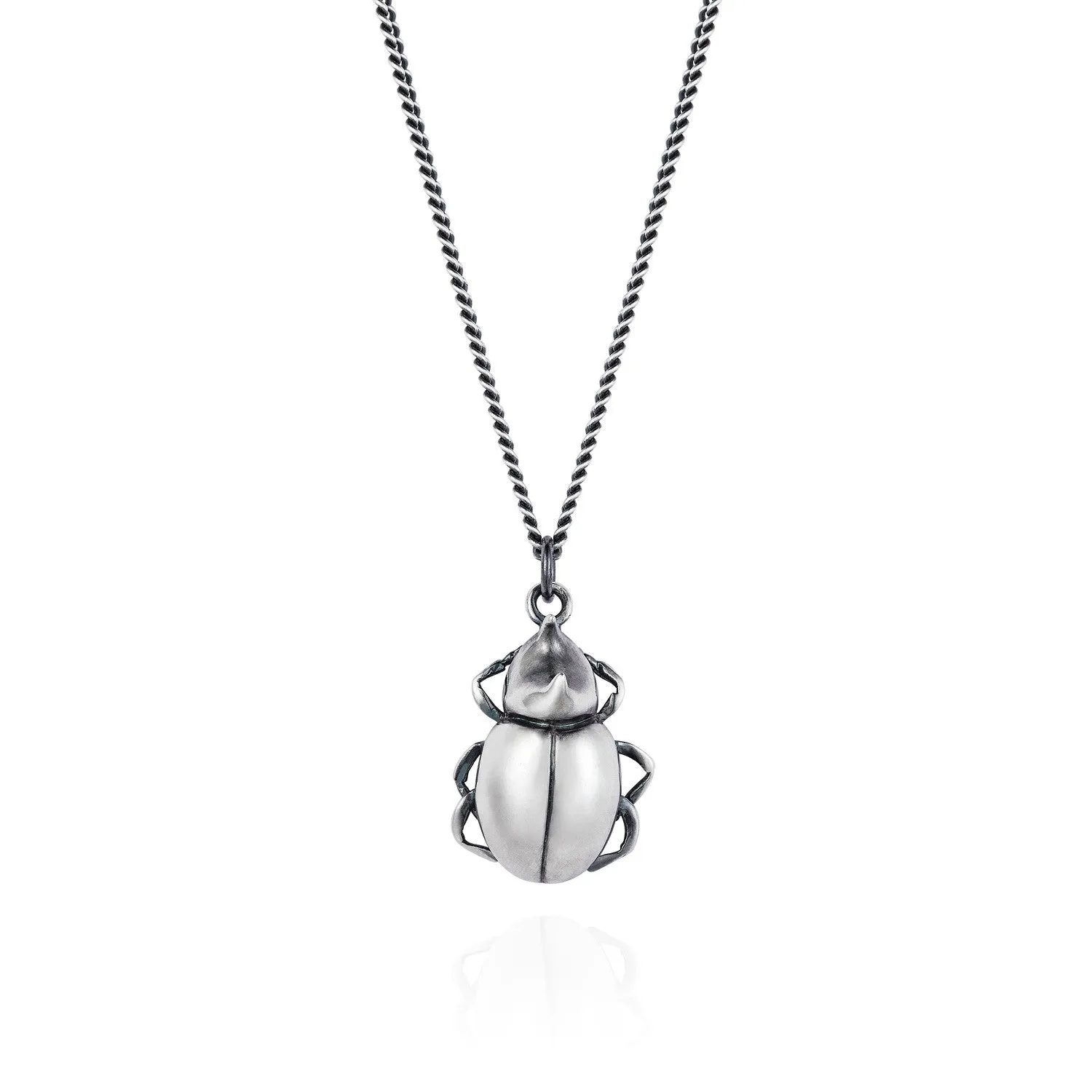 Rhino Beetle Necklace by Yasmin Everley