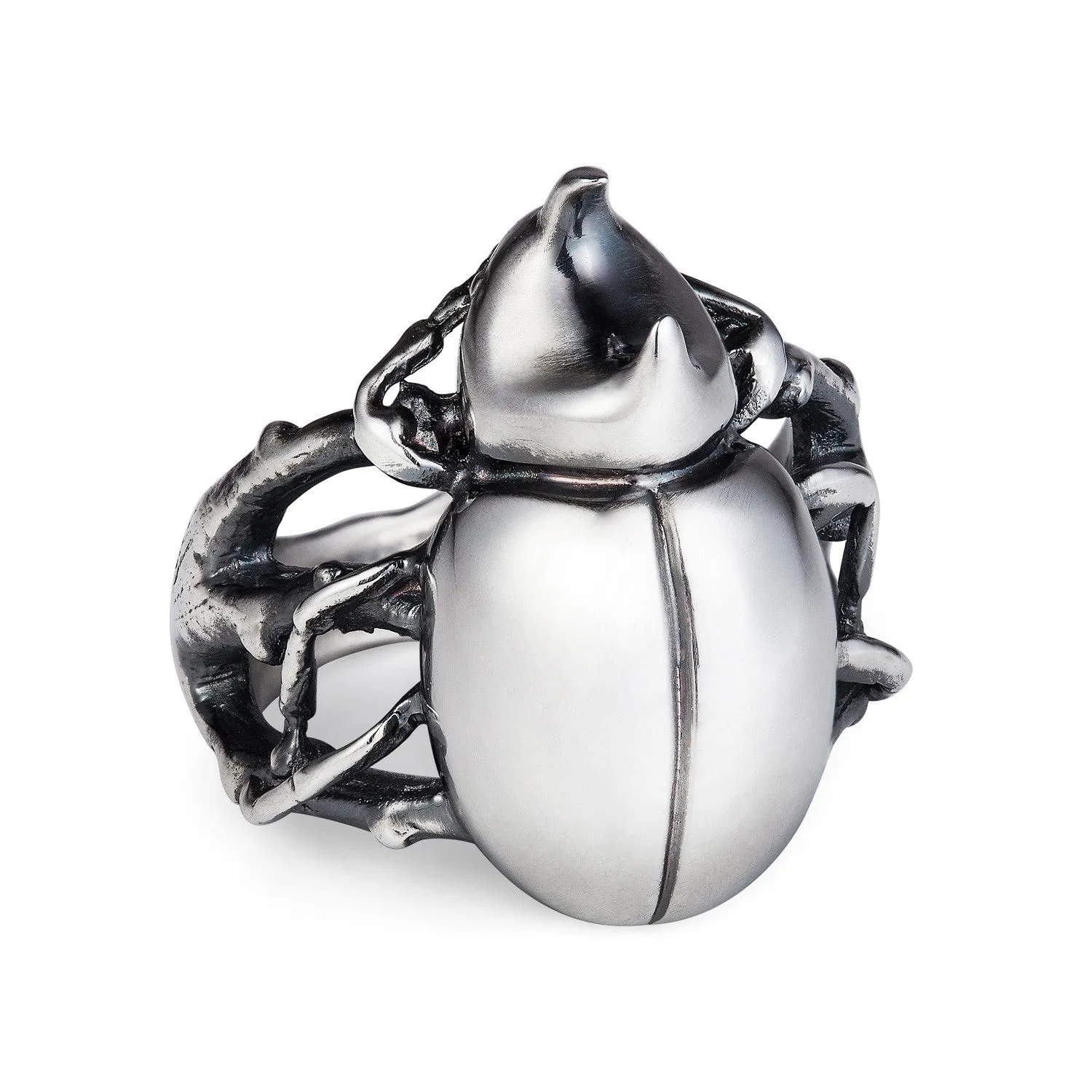 Rhino Beetle Ring by Yasmin Everley