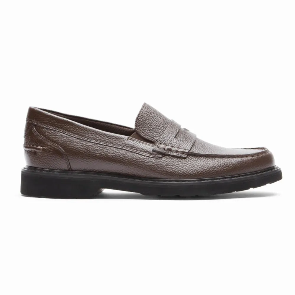 Rockport Men BEDFORD PENNY BROWN TUMBLED