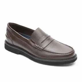 Rockport Men BEDFORD PENNY BROWN TUMBLED