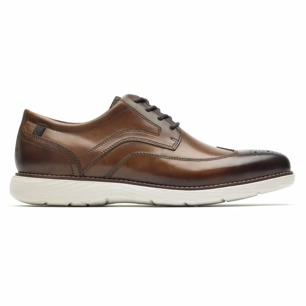 Rockport Men GARETT WING TIP COGNAC