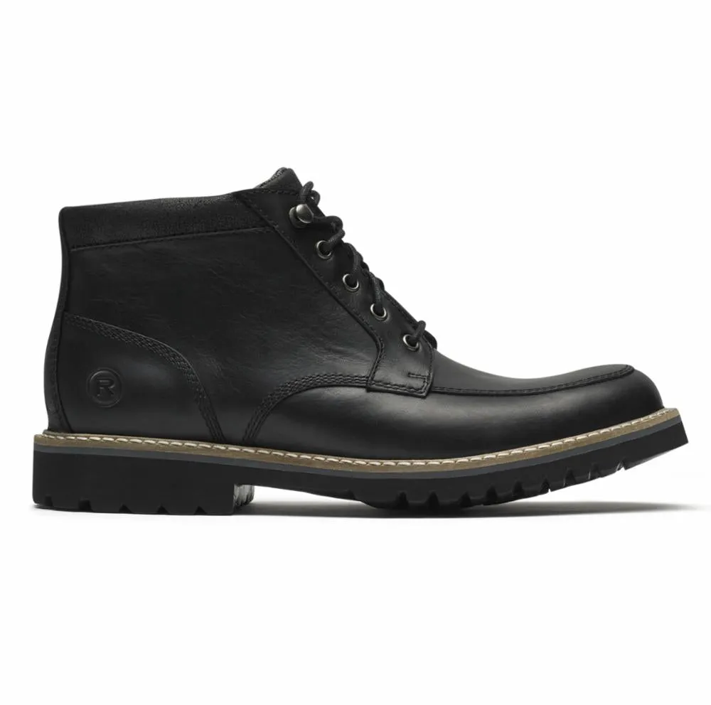 Rockport Men MARSHALL RUGGED MOC TOE BLACK