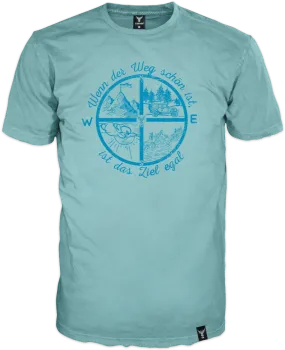 T-Shirt 14Ender®Compass lightblue