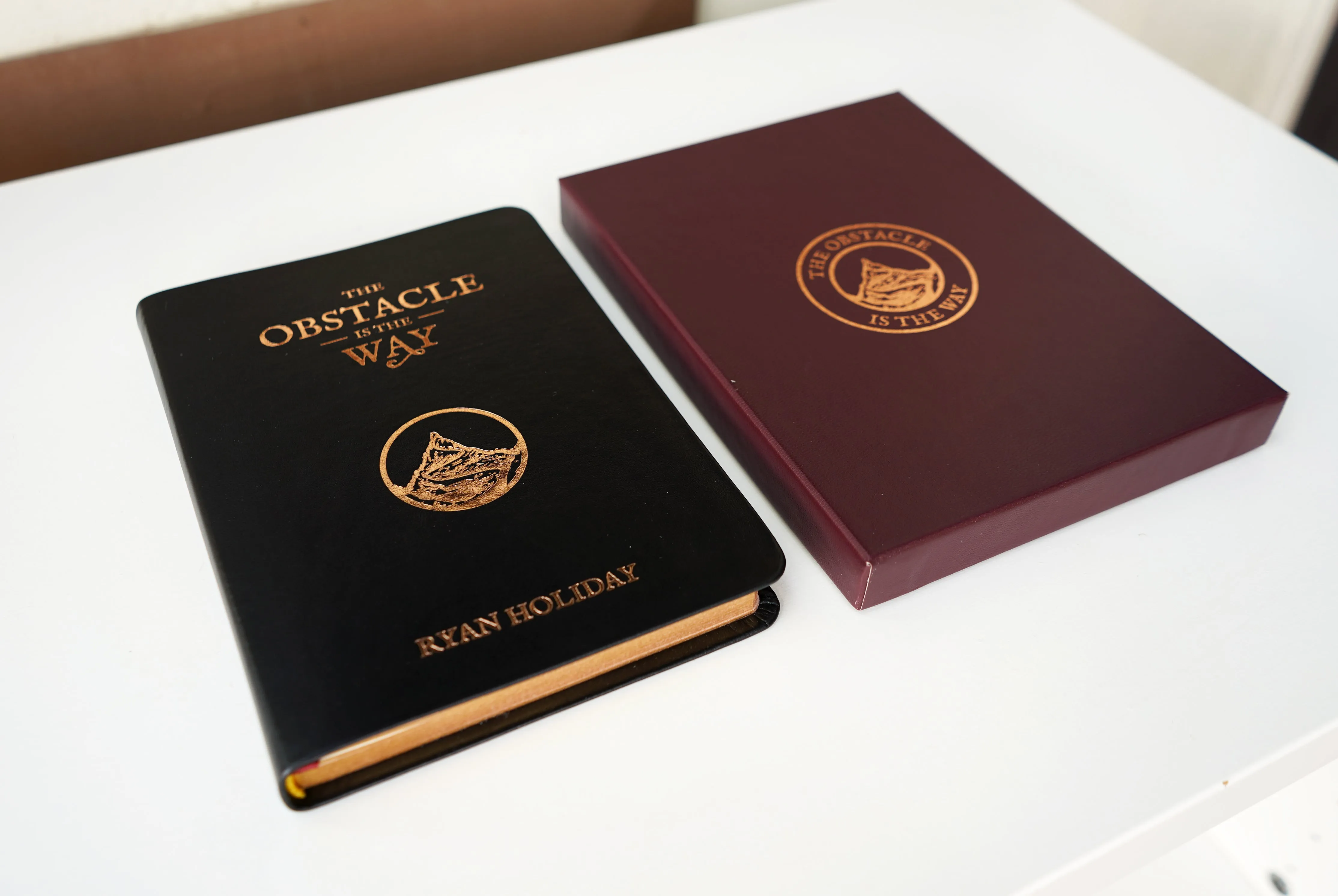 The Obstacle Is the Way (leatherbound signed edition)