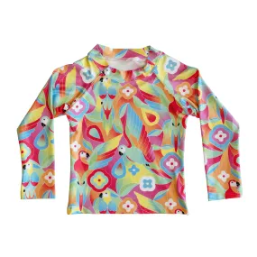 The Parrots of the Caribbean - Kids Rash Guard UPF 50 