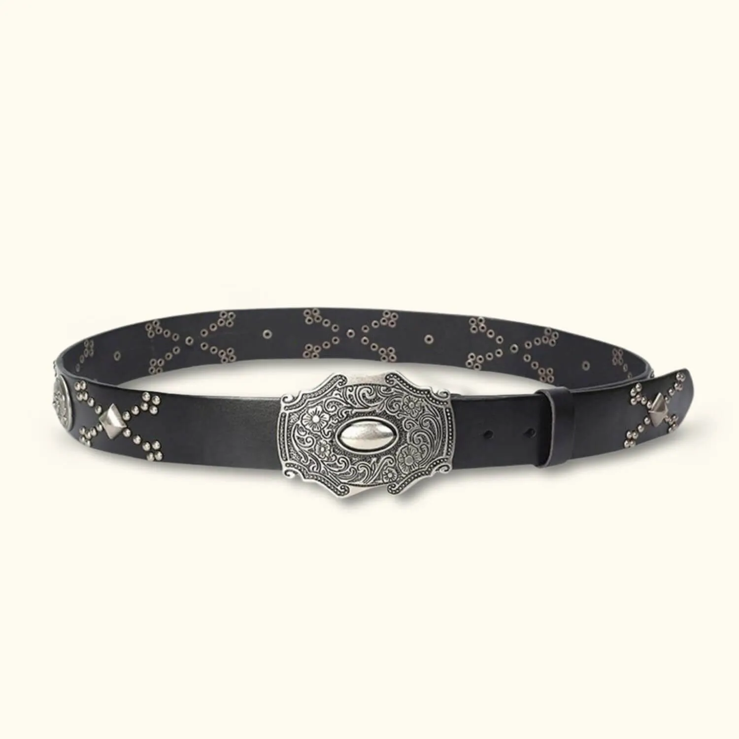 The Whiskey Blues - Western Leather Belt