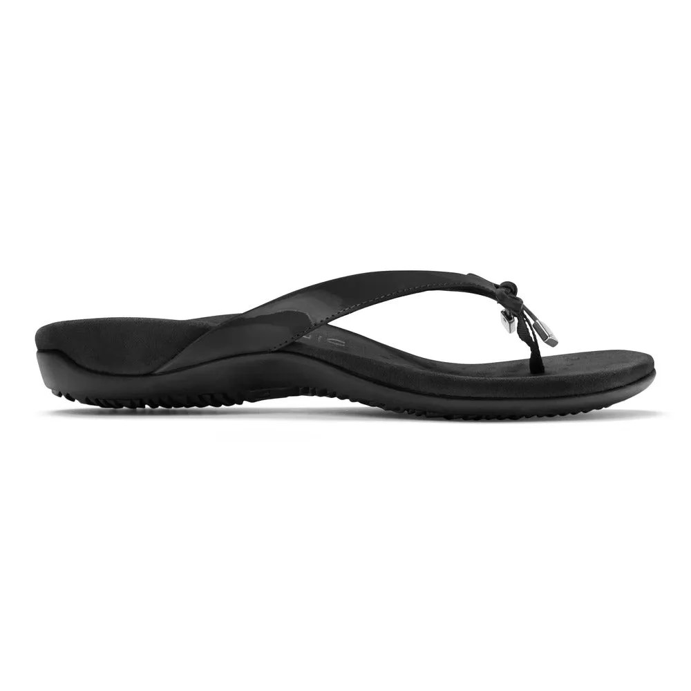 VIONIC SANDAL - BELLA II BLACK PATENT