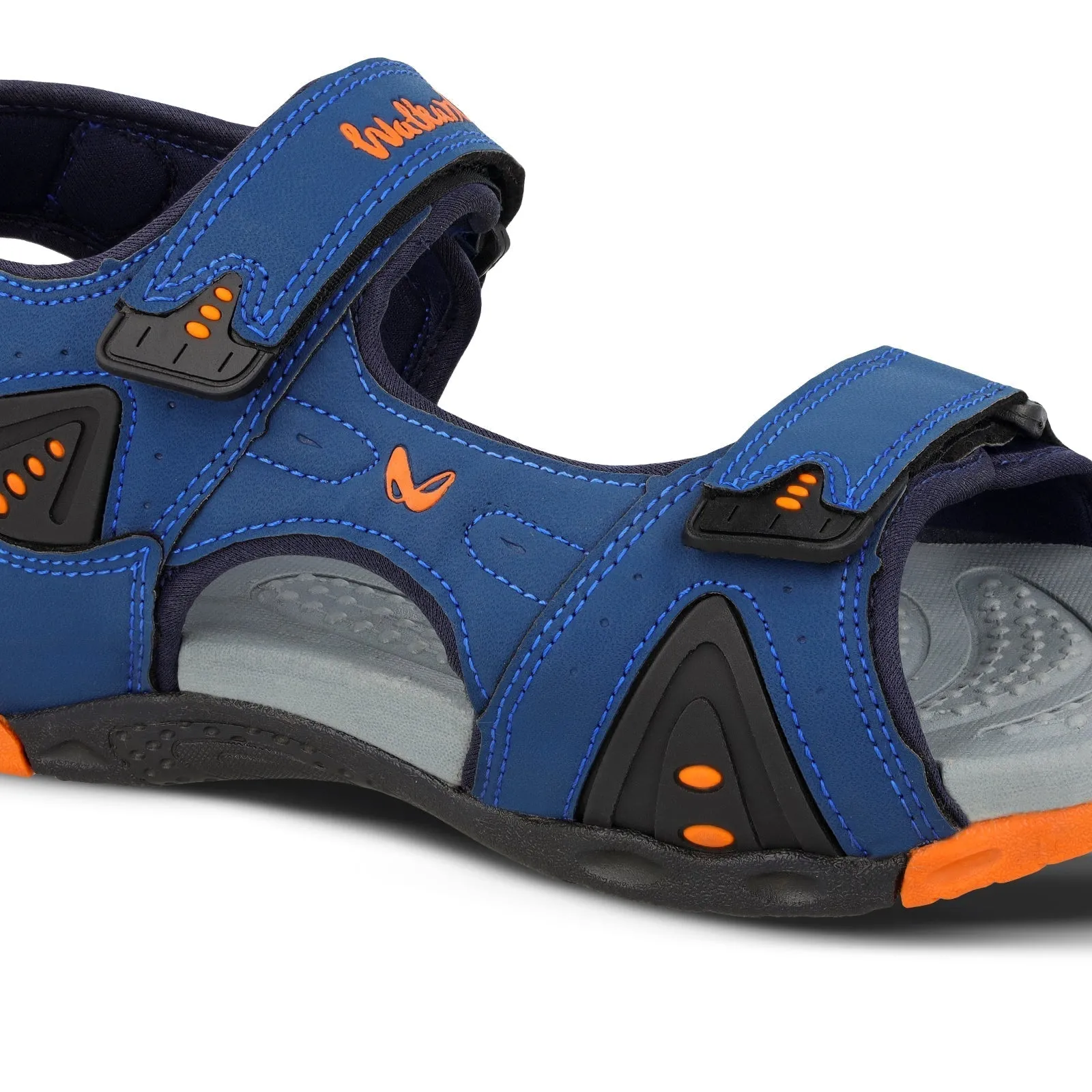 Walkaroo Men Sandals  - WC4381 Navy Blue