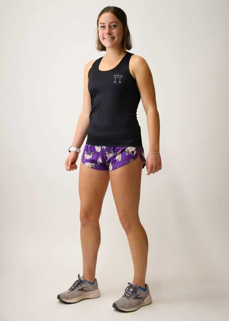 Women's Black Performance Singlet