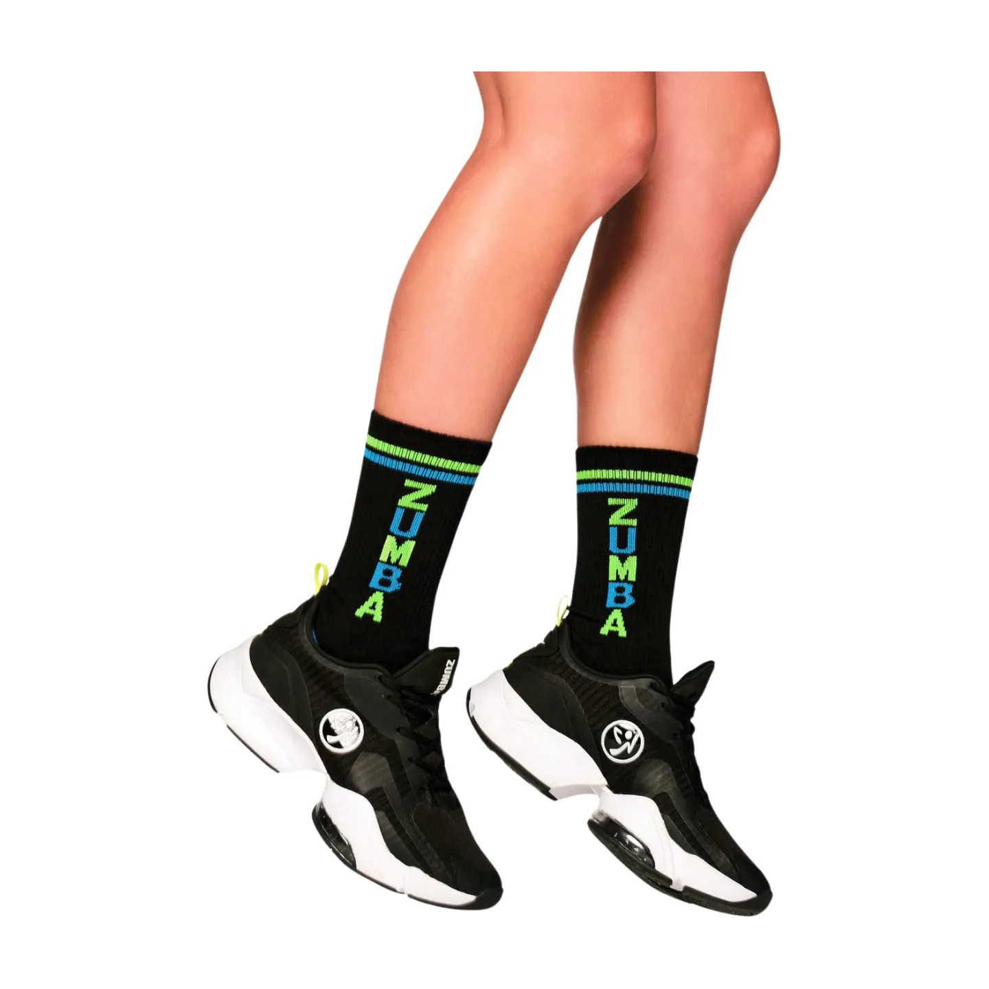 Zumba Fired Up High Socks